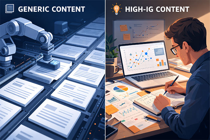 Information Gain в Google: как обойти алгоритмический фильтр Generic Content Information Gain в Google: как обойти алгоритмический фильтр Generic Content